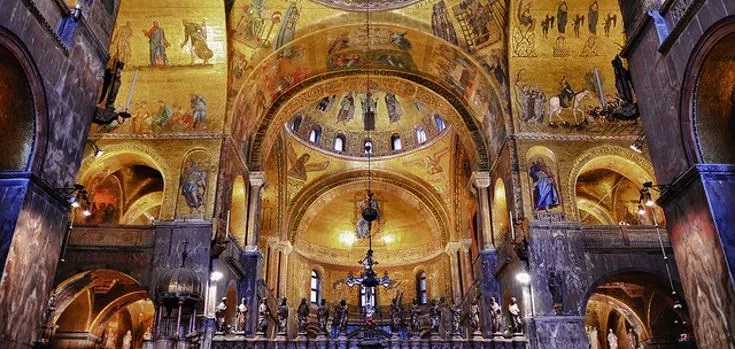 interno basilica di san marco