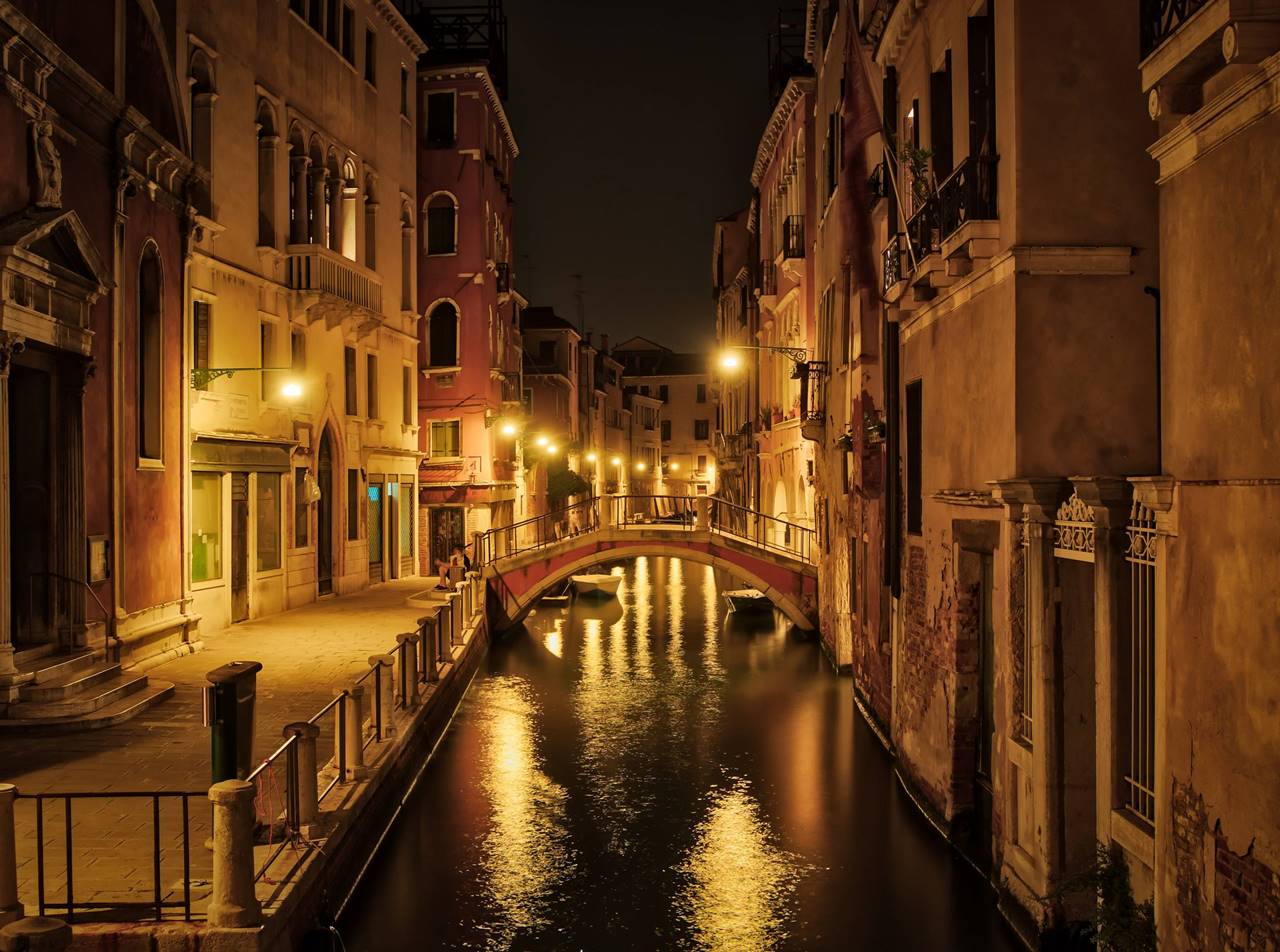 venice by night